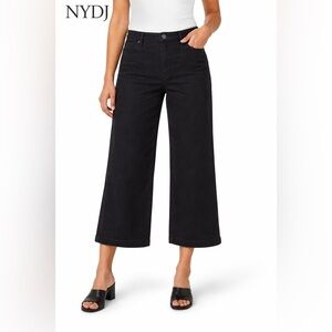 NYDJ jeans wide leg cropped women’s size 14